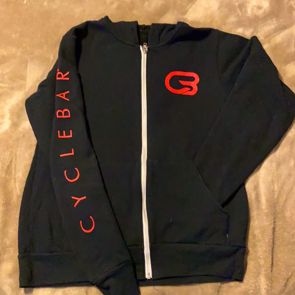 Cyclebar Zip Up Hoodie